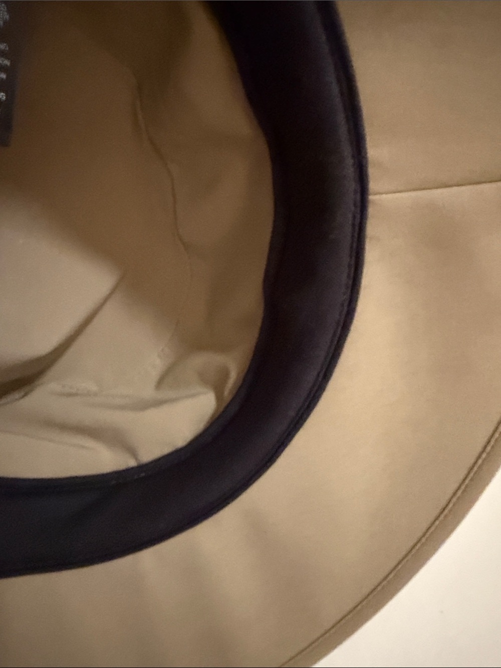 Nike Khaki Wide Brim Sun Hat with Black Swoosh - Picture 6 of 7
